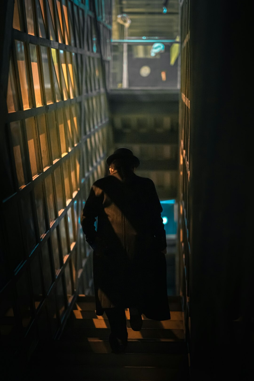 detective investigating scene